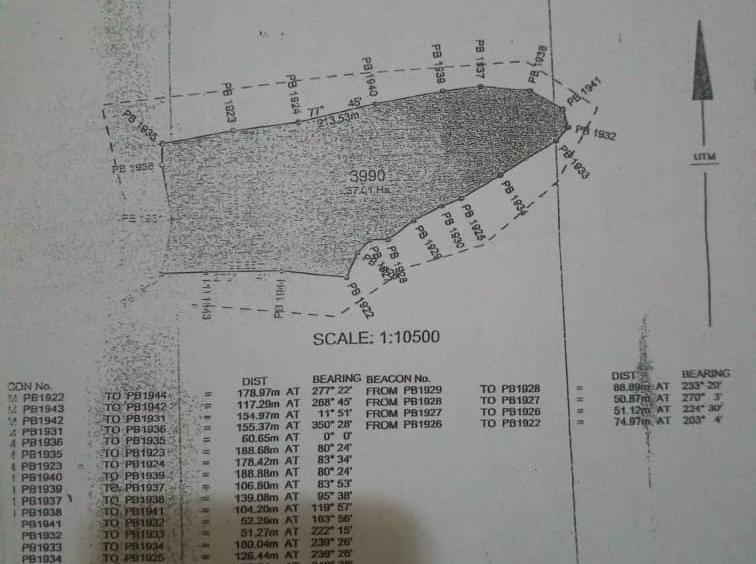 Land for sale in Shere Abuja