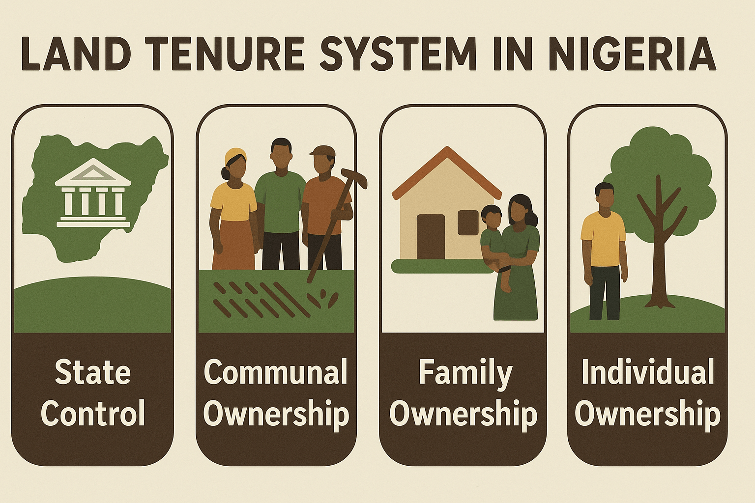 Land tenure in Nigeria and Abuja/Lagos comparison