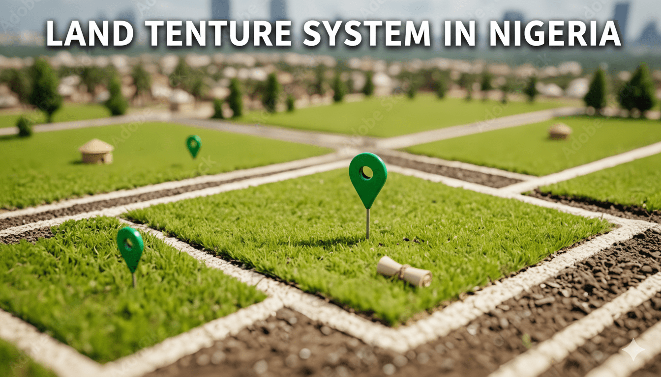 Land Tenure System in Nigeria infographic