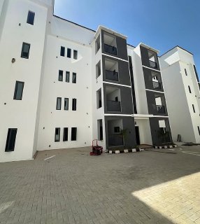 For Sale: Brand New 3-Bedroom Apartments in Mabushi – ₦150M front view