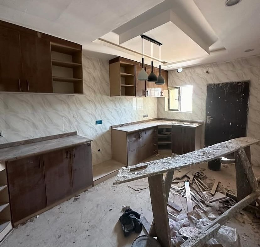 For Sale: Brand New 3-Bedroom Apartments in Mabushi – ₦150M kitchen