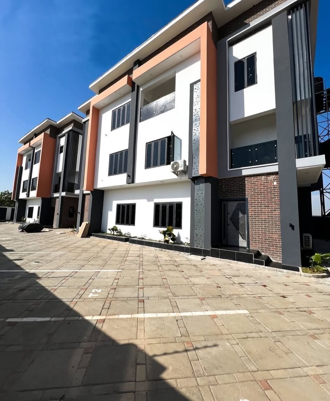 For Sale: 3-Bedroom Terrace Duplex in Life Camp, Abuja – ₦170M front view