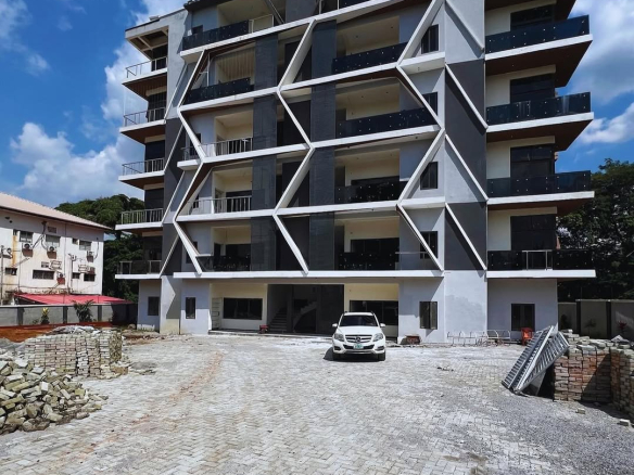 front view of Luxurious 3 Bedroom Flats in Maitama for ₦300M