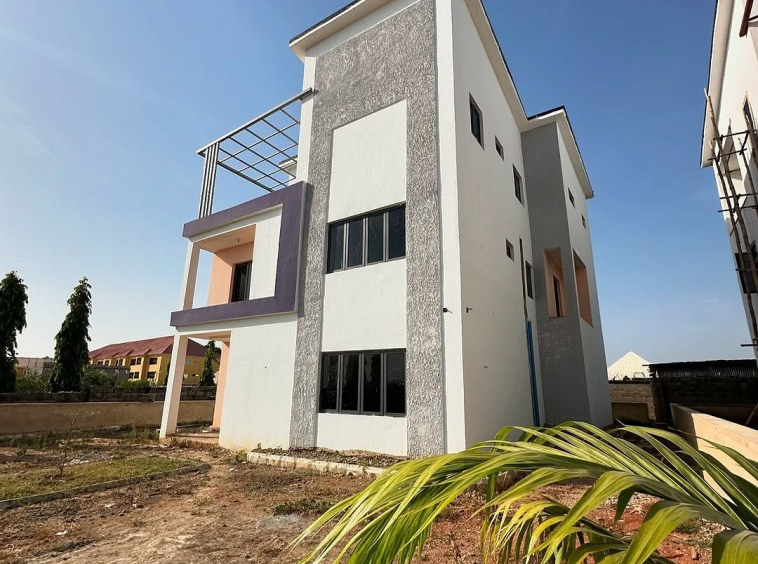 New-Build Homes for Sale in Lokogoma, Abuja From N55 - N225M front view