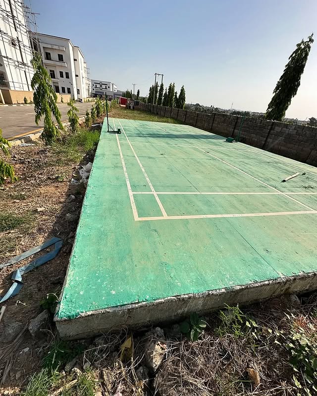 New-Build Homes for Sale in Lokogoma, Abuja From N55 - N225M tennis court
