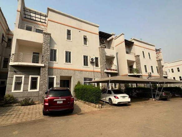4-Bedroom Terraced Duplex with BQ for Sale in Jabi Mbora For N155M front view