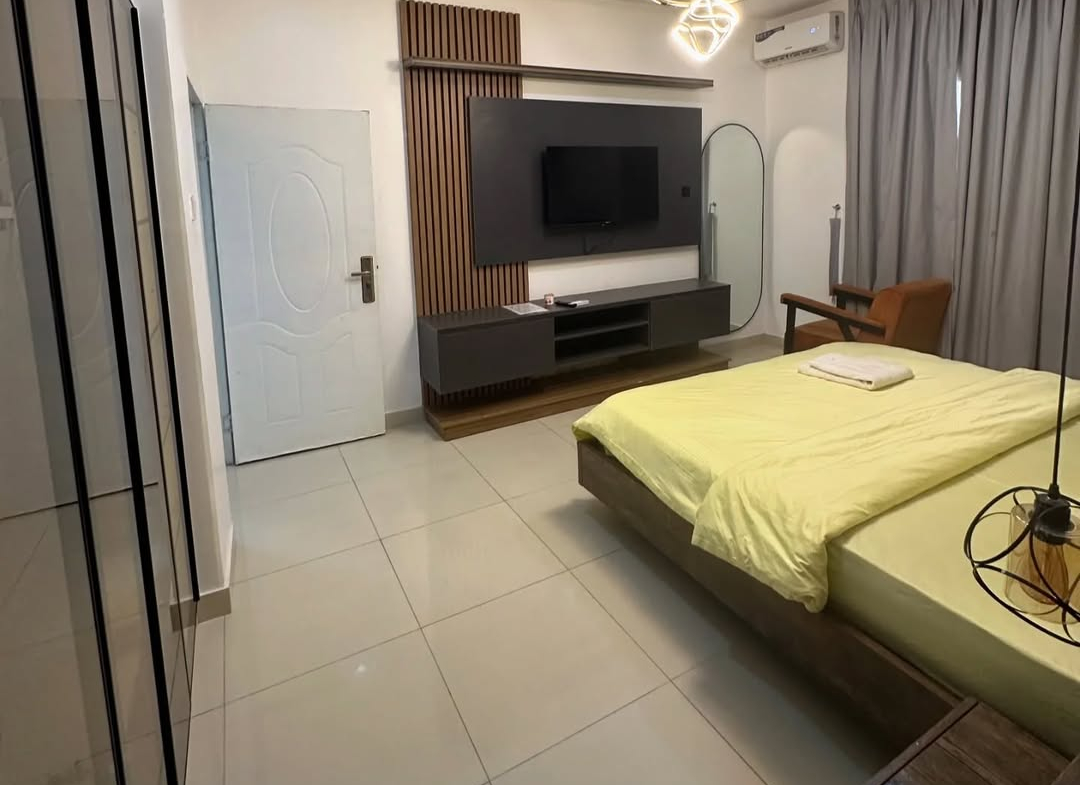Stylishly Furnished 2-Bedroom Apartment in Prime Jahi Gilmore Location Stylishly Furnished 2-Bedroom Apartment in Prime Jahi Gilmore Location Bedroom 1 & 2