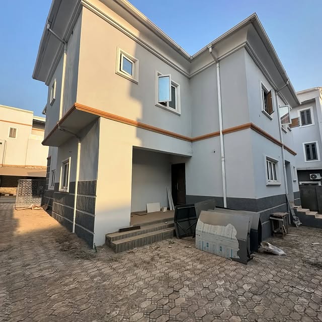 4 Bedroom Detached Duplex with BQ in Serene Jabi Mbora Estate For 250M (Ref 00012) back view