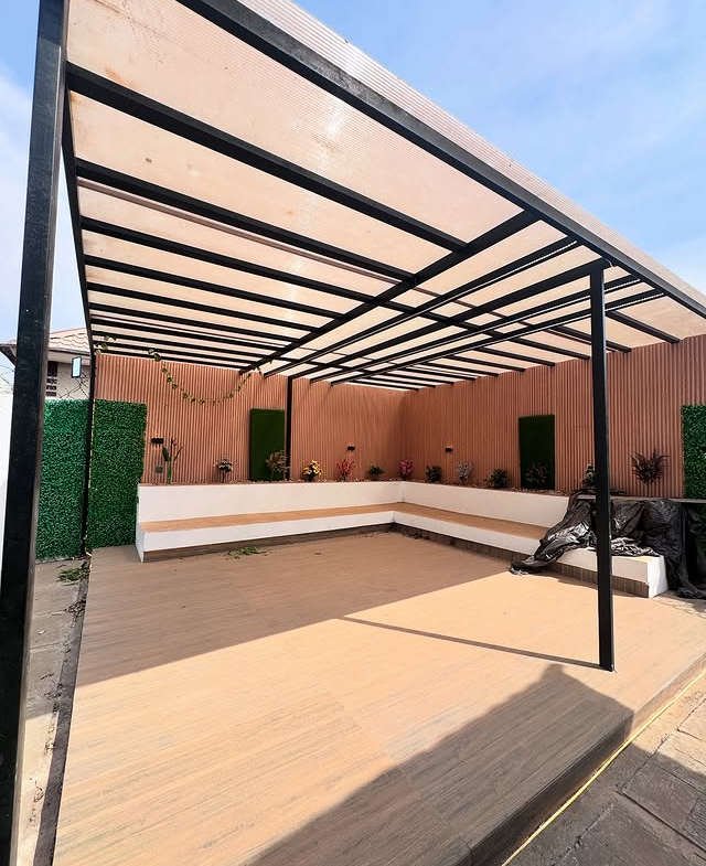 3 Bedroom Bungalow in Lokogoma District, Abuja For 155M (Ref No: 00001) gazebo
