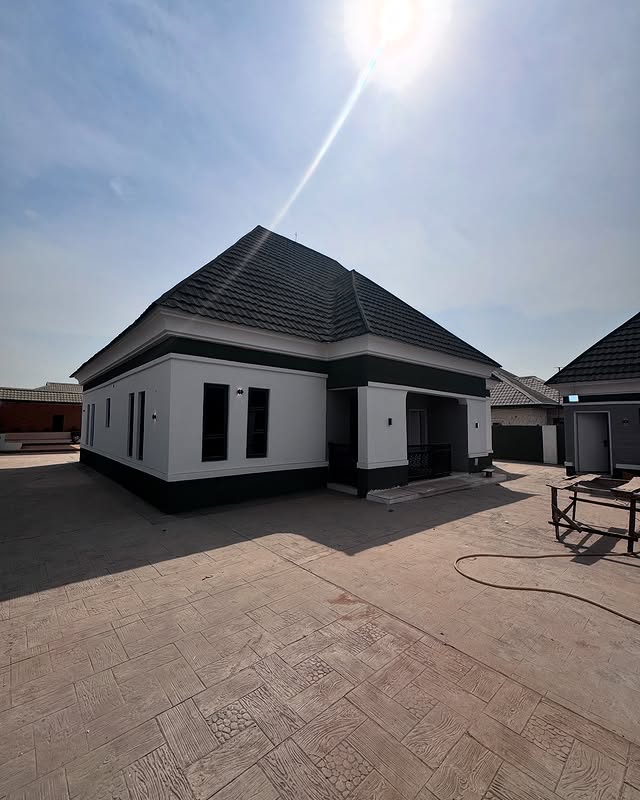 3 Bedroom Bungalow in Lokogoma District, Abuja For 155M (Ref No: 00001) far front view