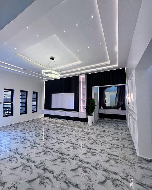 3 Bedroom Bungalow in Lokogoma District, Abuja For 155M (Ref No: 00001) sitting room