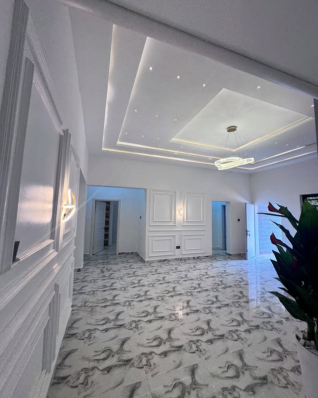 3 Bedroom Bungalow in Lokogoma District, Abuja For 155M (Ref No: 00001) sitting view