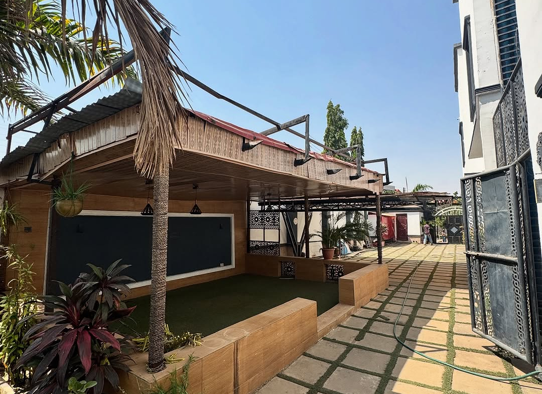 gazebo Beautiful Furnished 4 bedroom in Gwarinpa for 300M + Boys Quarters