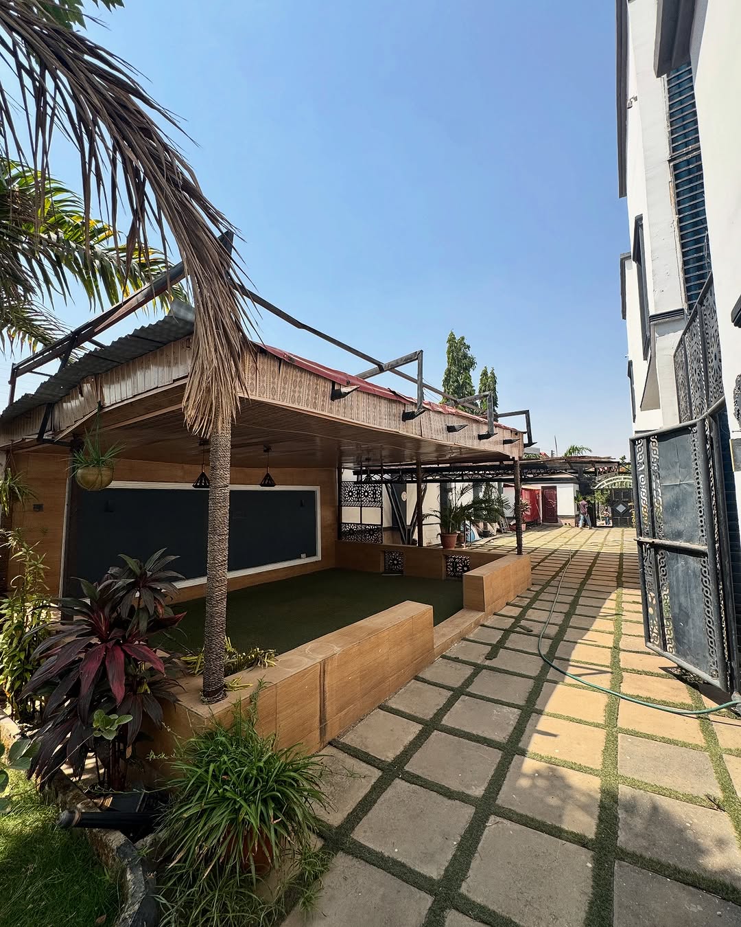 gazebo Beautiful Furnished 4 bedroom in Gwarinpa for 300M + Boys Quarters