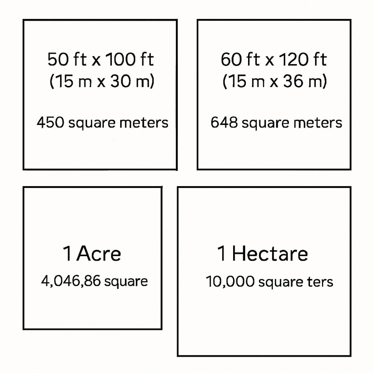Standard Plot Size In Nigeria In Meters - Infoupdate.org