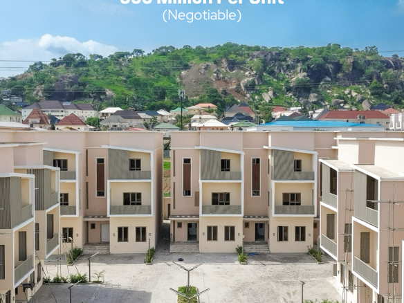 16 Units of 4-Bedroom Terraced Duplexes with BQ in 9000