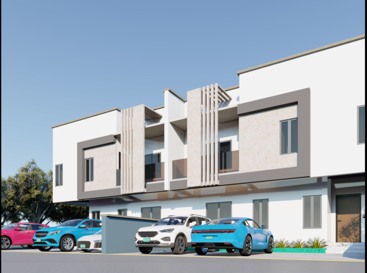 4 BEDROOM SEMI DETACHED DUPLEX 200 SQM