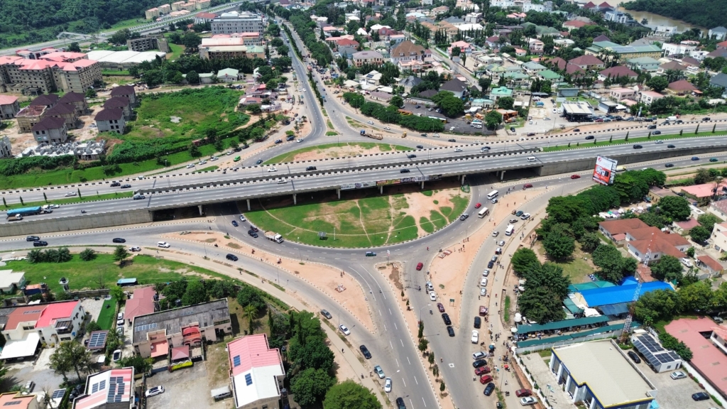 Aerial view of Maitama district in Abuja, Nigeria – a popular choice for American expats