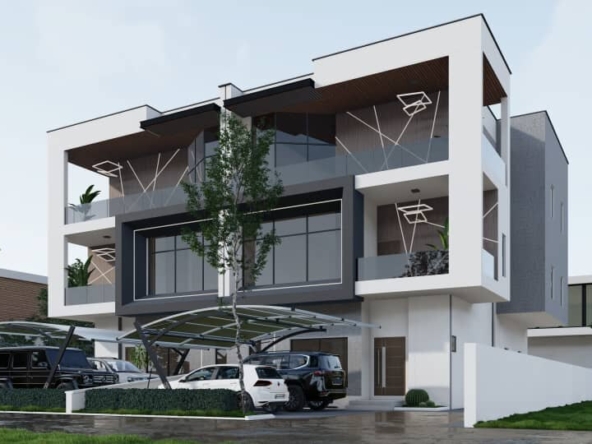 Front View 300sqm Wuye