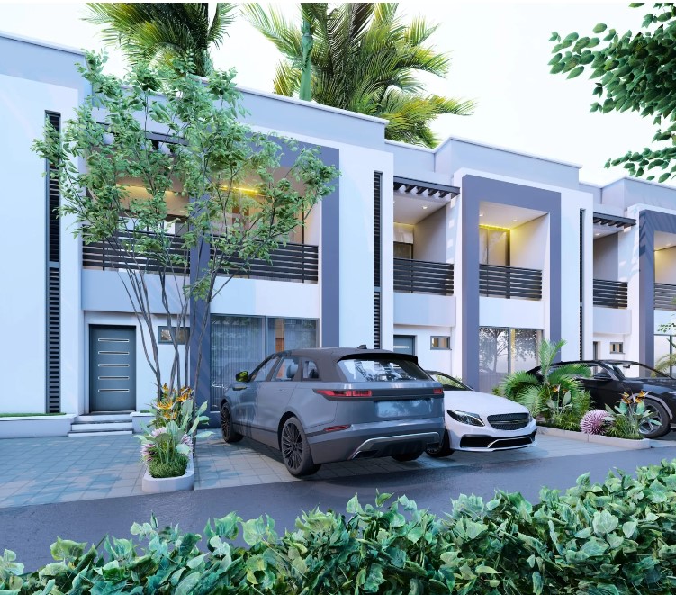 Capri Island Estate by Bilaad Realty - Contemporary Architecture in Life Camp Abuja