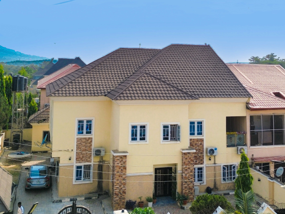 Houses for sale in gwarinpa front house view