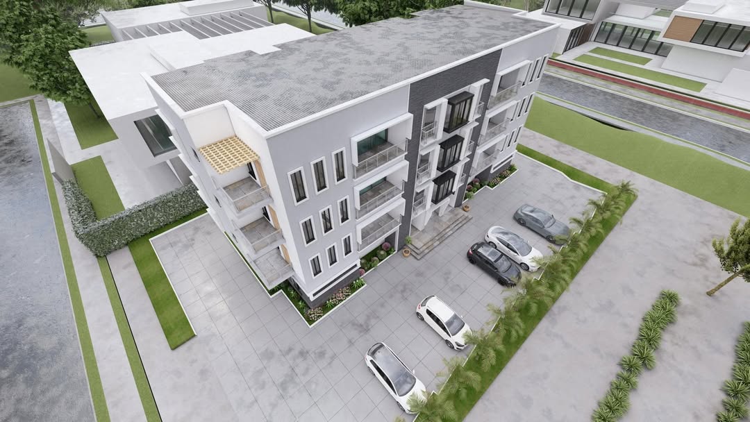 2 Bedroom Apartment for Sale in Life Camp, Abuja top building view