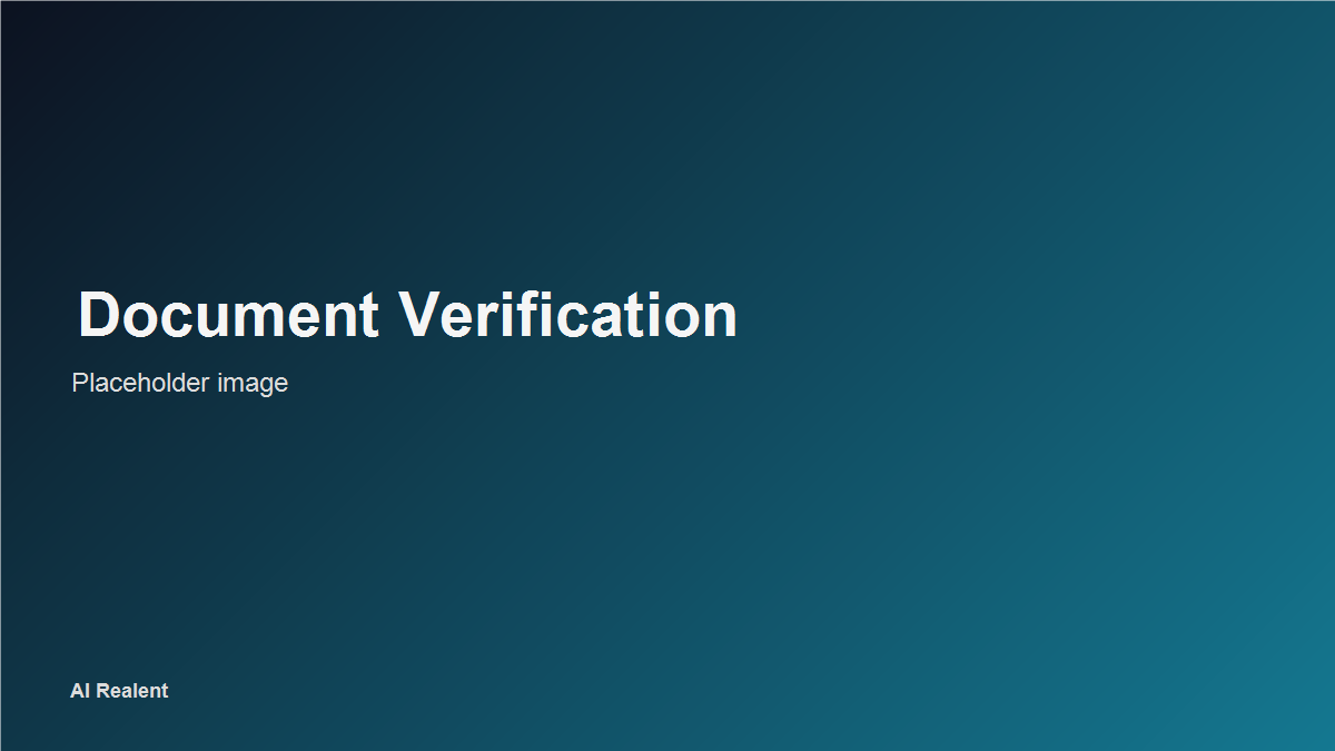 Property documents being reviewed at a desk, including a Certificate of Occupancy and survey plan for an Abuja property