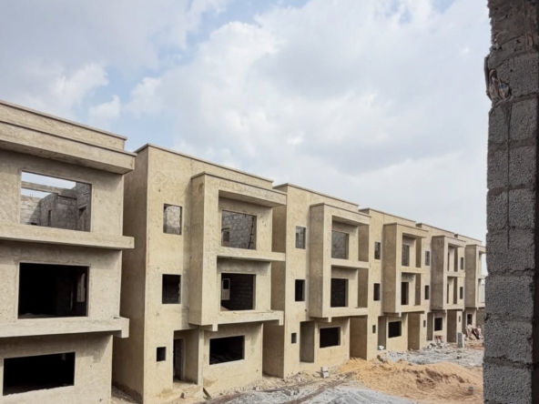 3 bedroom apartments with BQ and 4 bedroom terrace duplexes with BQ
