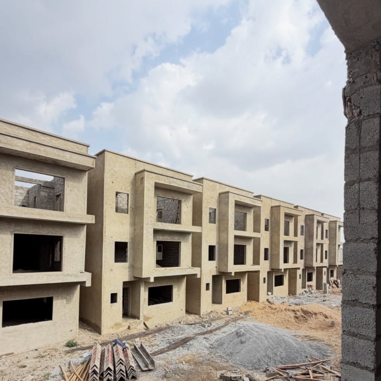 3 bedroom apartments with BQ and 4 bedroom terrace duplexes with BQ