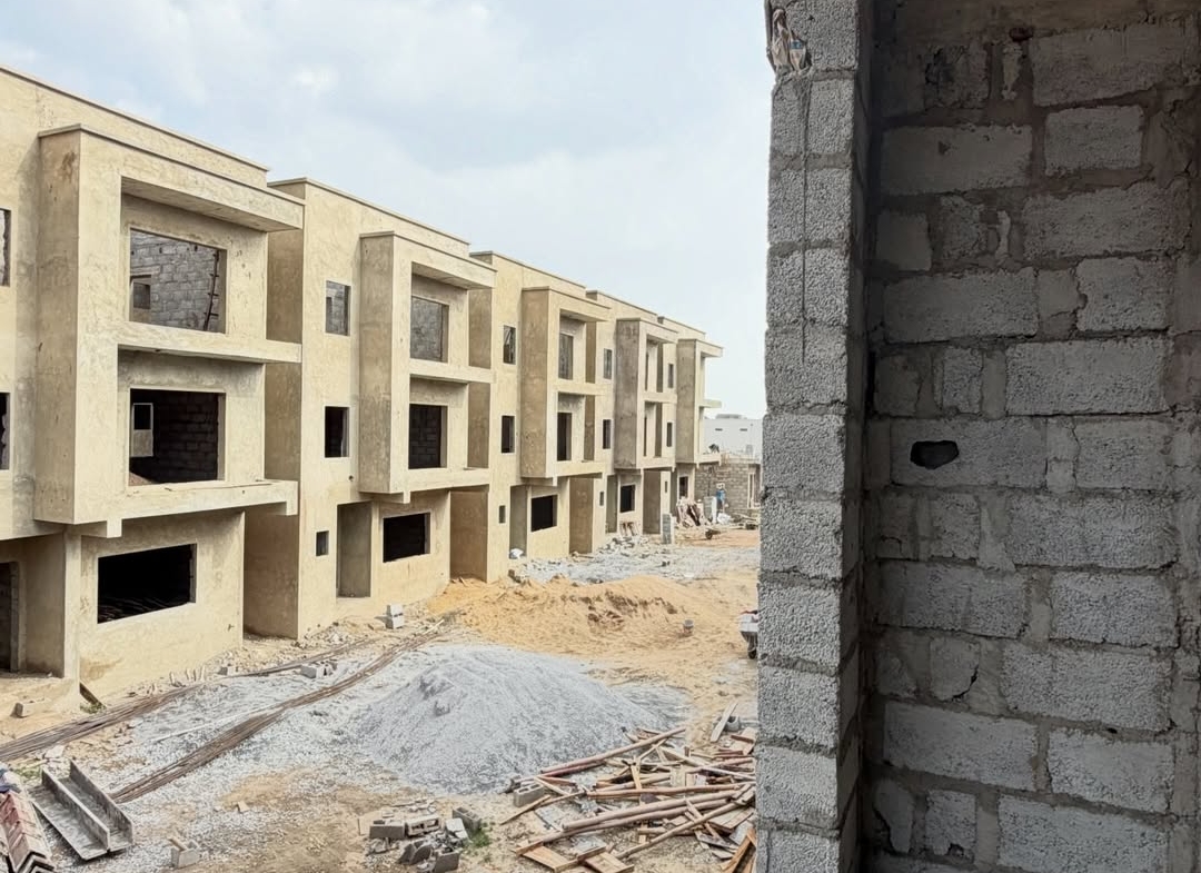 3 bedroom apartments with BQ and 4 bedroom terrace duplexes with BQ