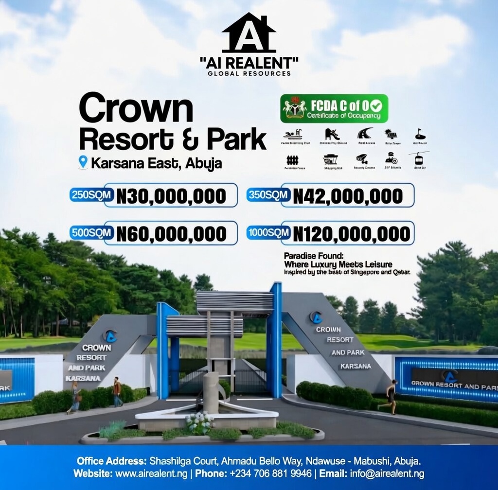 250sqm land for sale in Karsana, Abuja