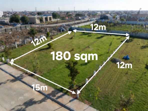 180sqm land for sale in Karsana, Abuja