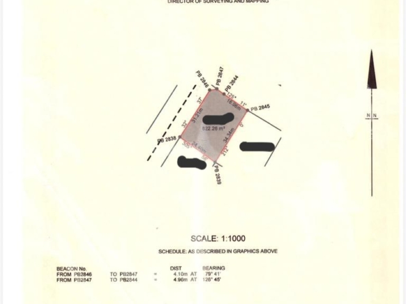 822sqm commercial land for sale in Wuse 2, Abuja