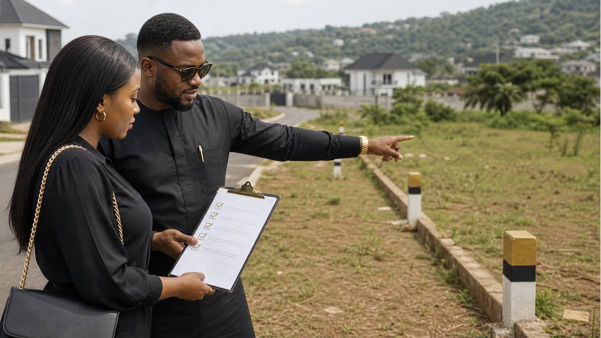 Buyer checklist for Abuja land inspection and title verification