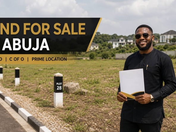 Verified land for sale in Abuja with C of O and survey beacons