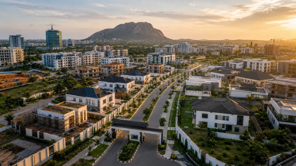 Top real estate companies in Abuja with Aso Rock and luxury estates