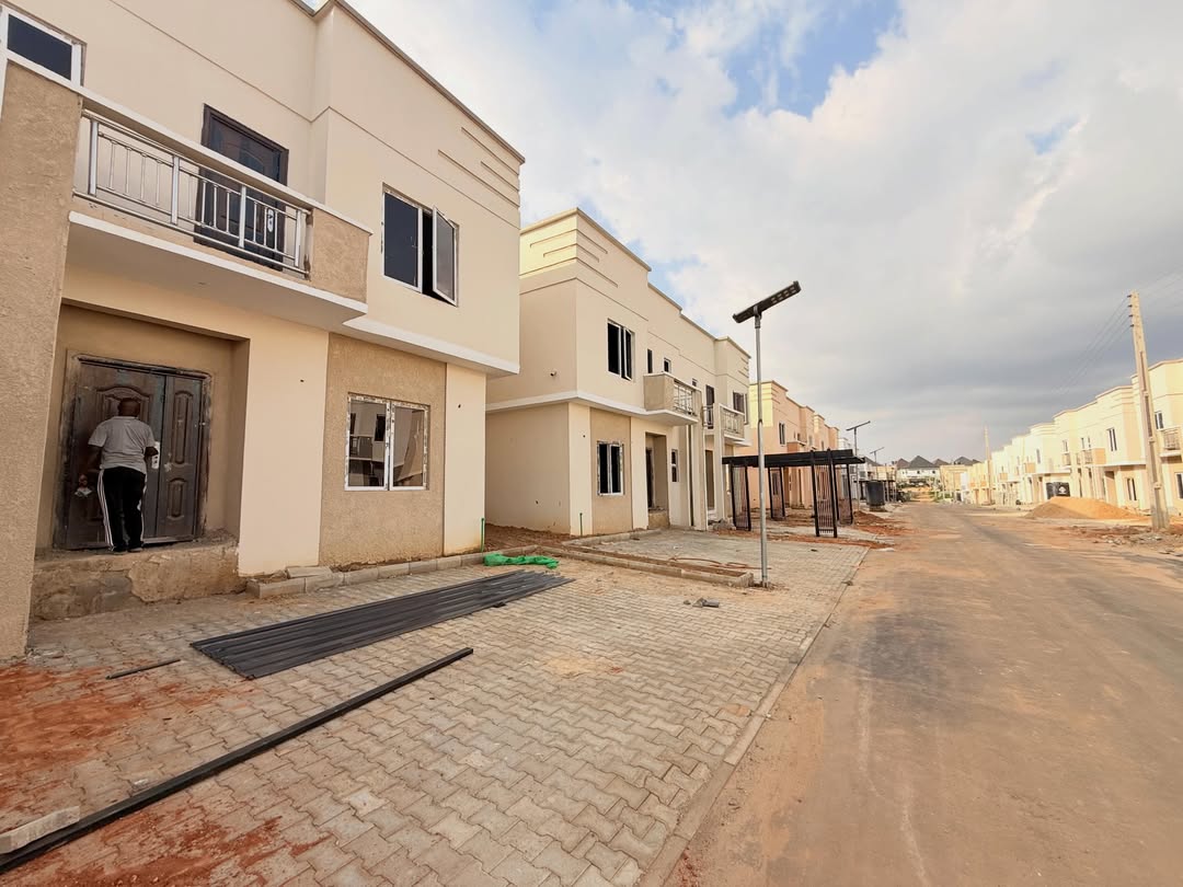 4 bedroom terrace duplex with BQ for sale in Kukwaba District, Abuja