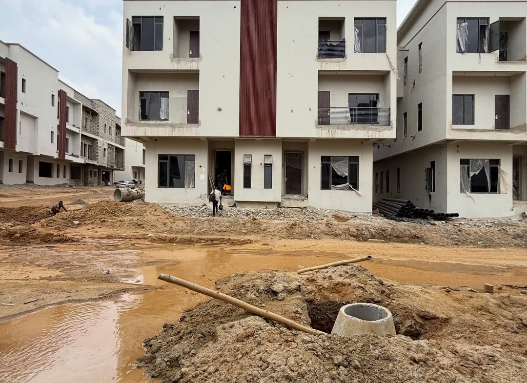 4 bedroom detached duplex carcass for sale in NAF Valley Estate, Asokoro, Abuja