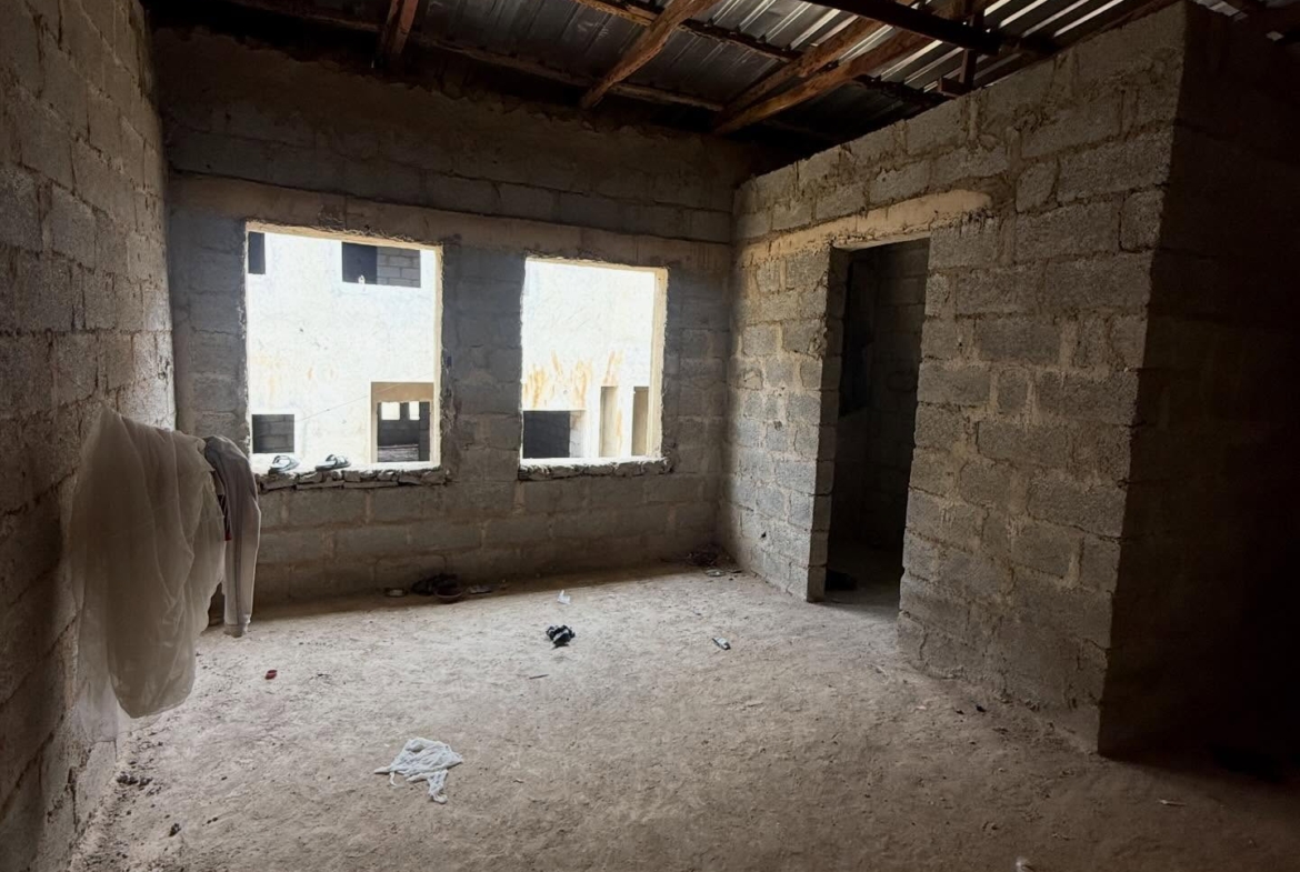 3 bedroom semi-finished terrace duplex with BQ for sale in Asokoro, Abuja