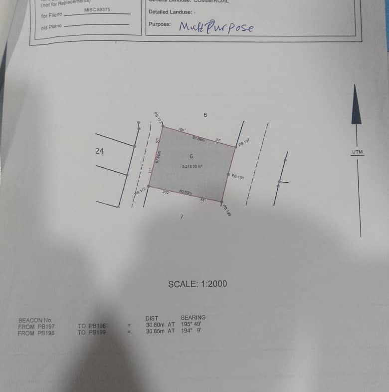 5200sqm commercial land for sale in Kado, Abuja