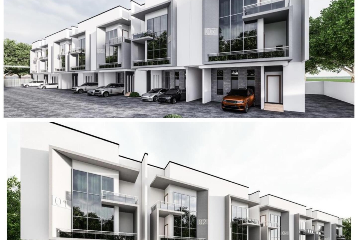 4 bedroom terrace duplex with BQ for sale in Wuse, Abuja