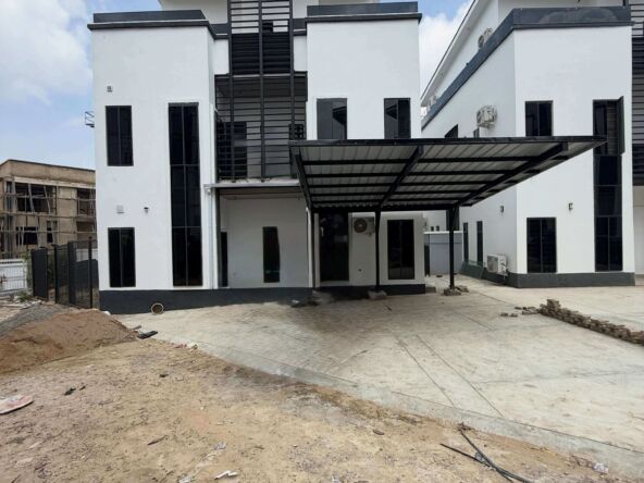 brand-new furnished 4-bedroom detached duplex for sale in Guzape, Abuja