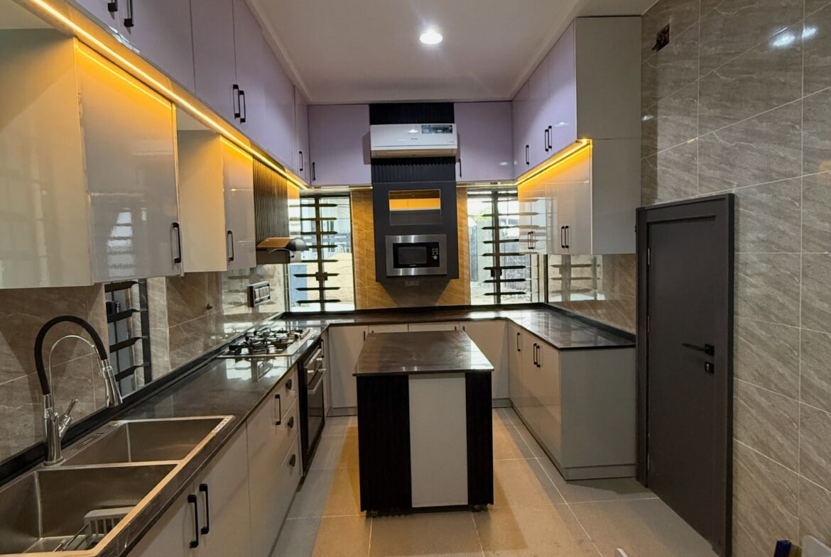 brand-new furnished 4-bedroom detached duplex for sale in Guzape, Abuja