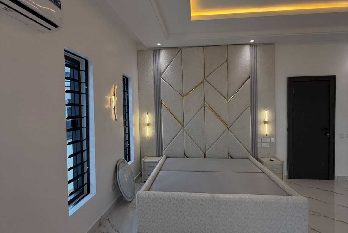 brand-new furnished 4-bedroom detached duplex for sale in Guzape, Abuja