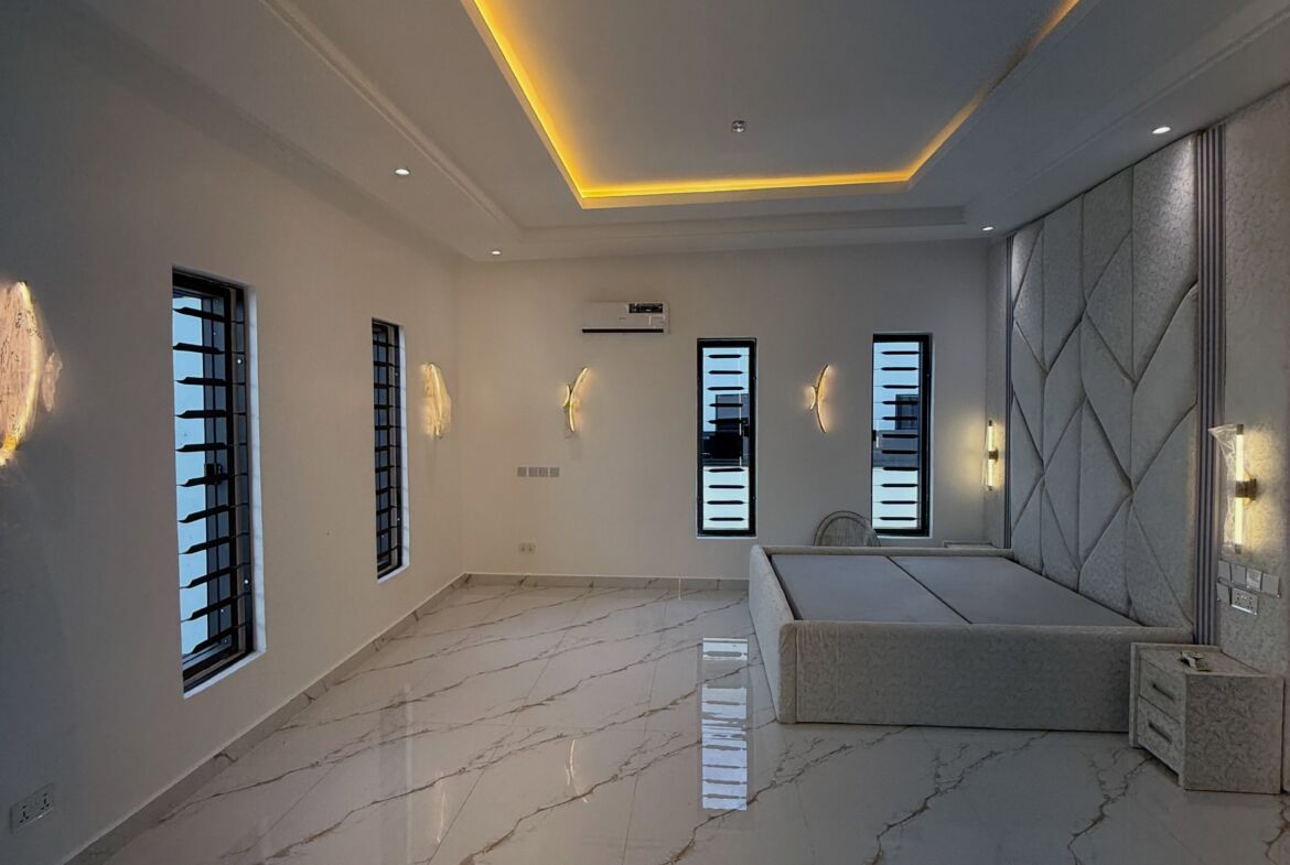 brand-new furnished 4-bedroom detached duplex for sale in Guzape, Abuja