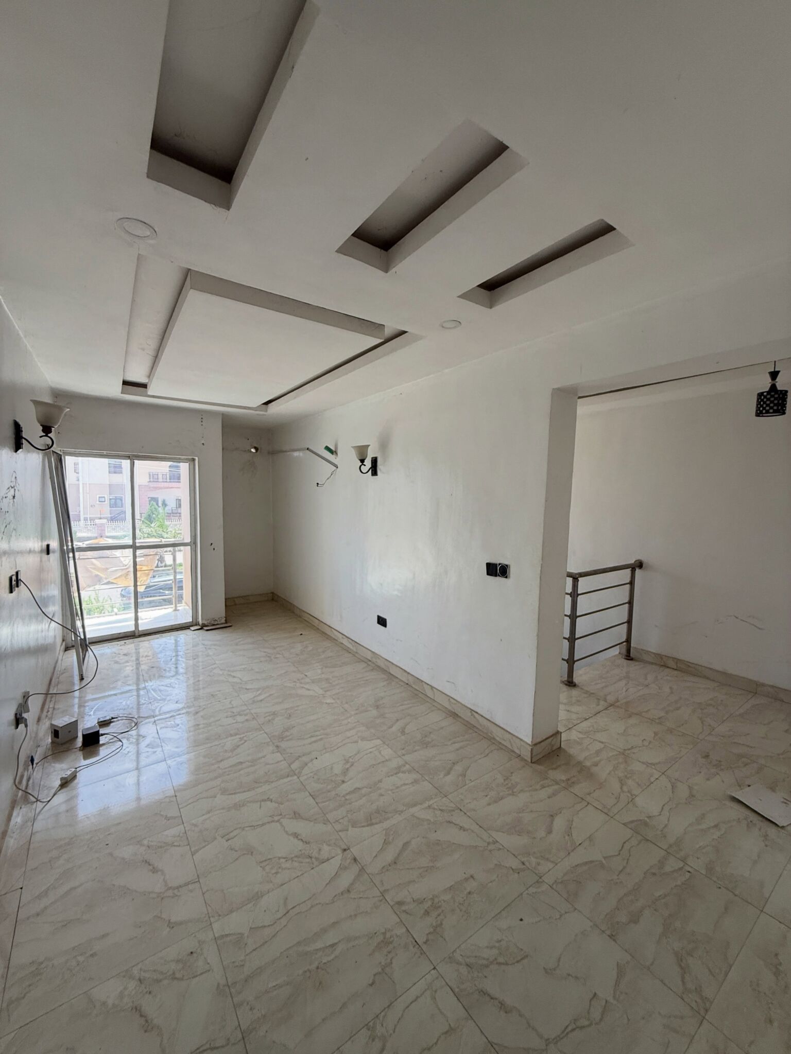privately gated 4-bedroom terrace duplex in River Park Estate, Airport Road, Abuja