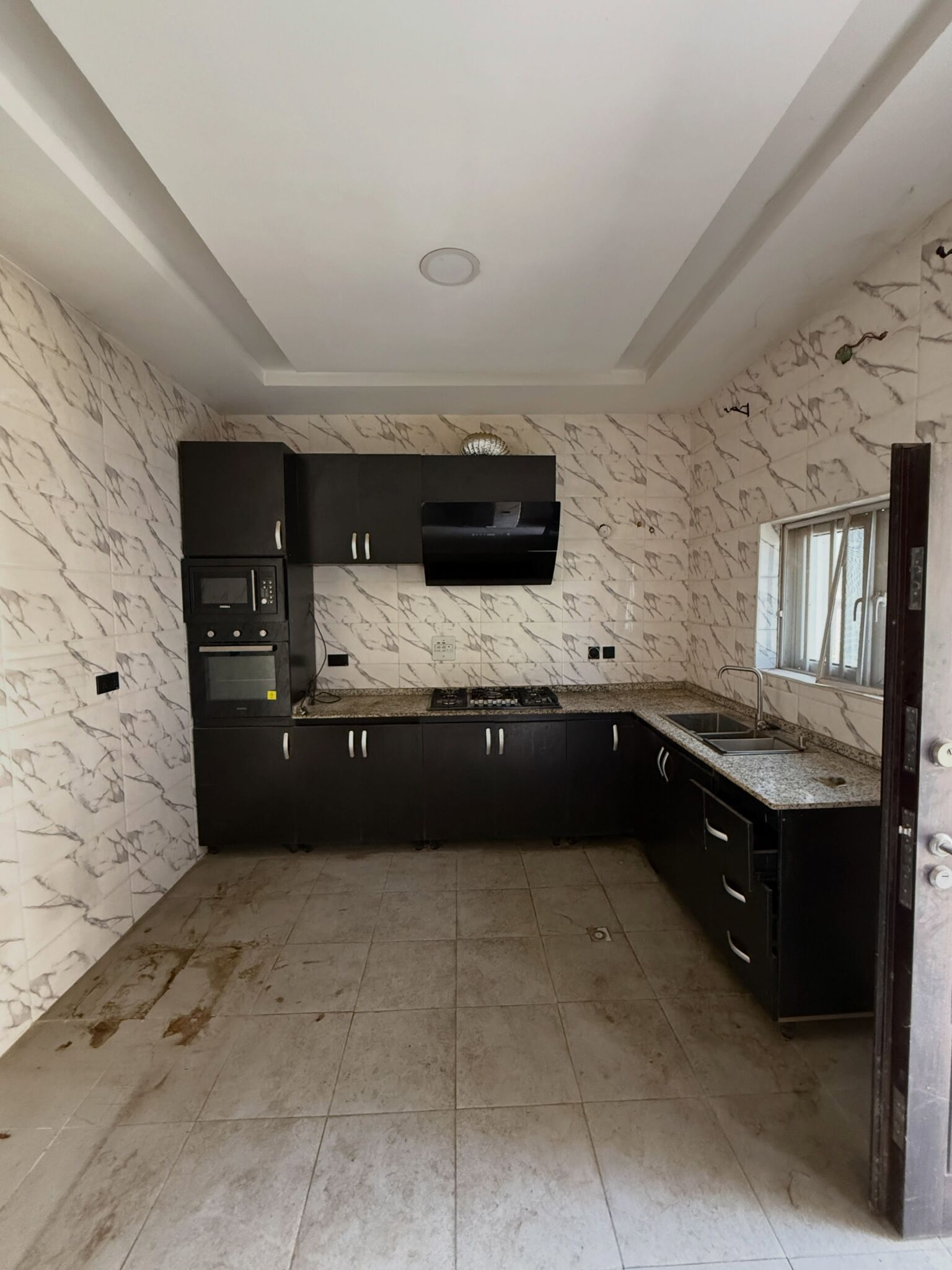 privately gated 4-bedroom terrace duplex in River Park Estate, Airport Road, Abuja