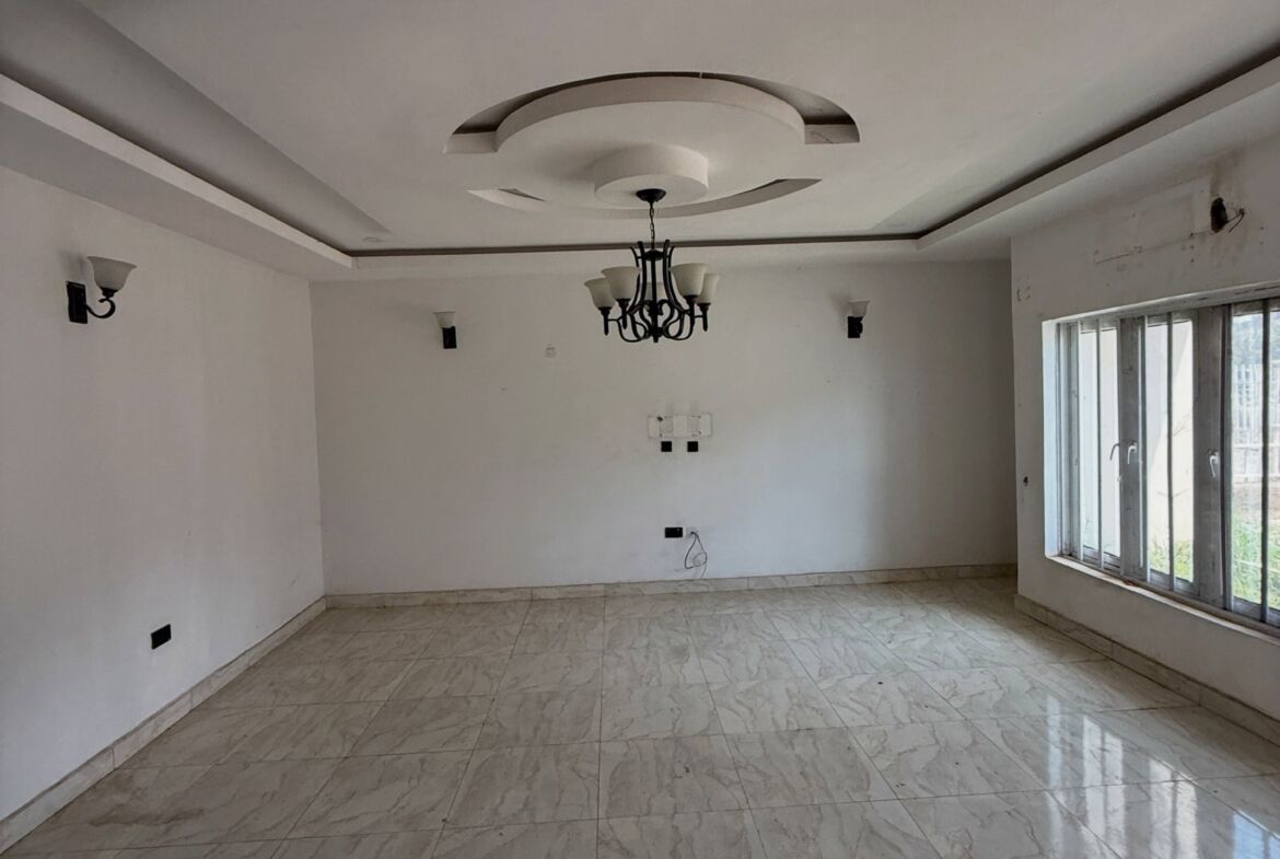 privately gated 4-bedroom terrace duplex in River Park Estate, Airport Road, Abuja