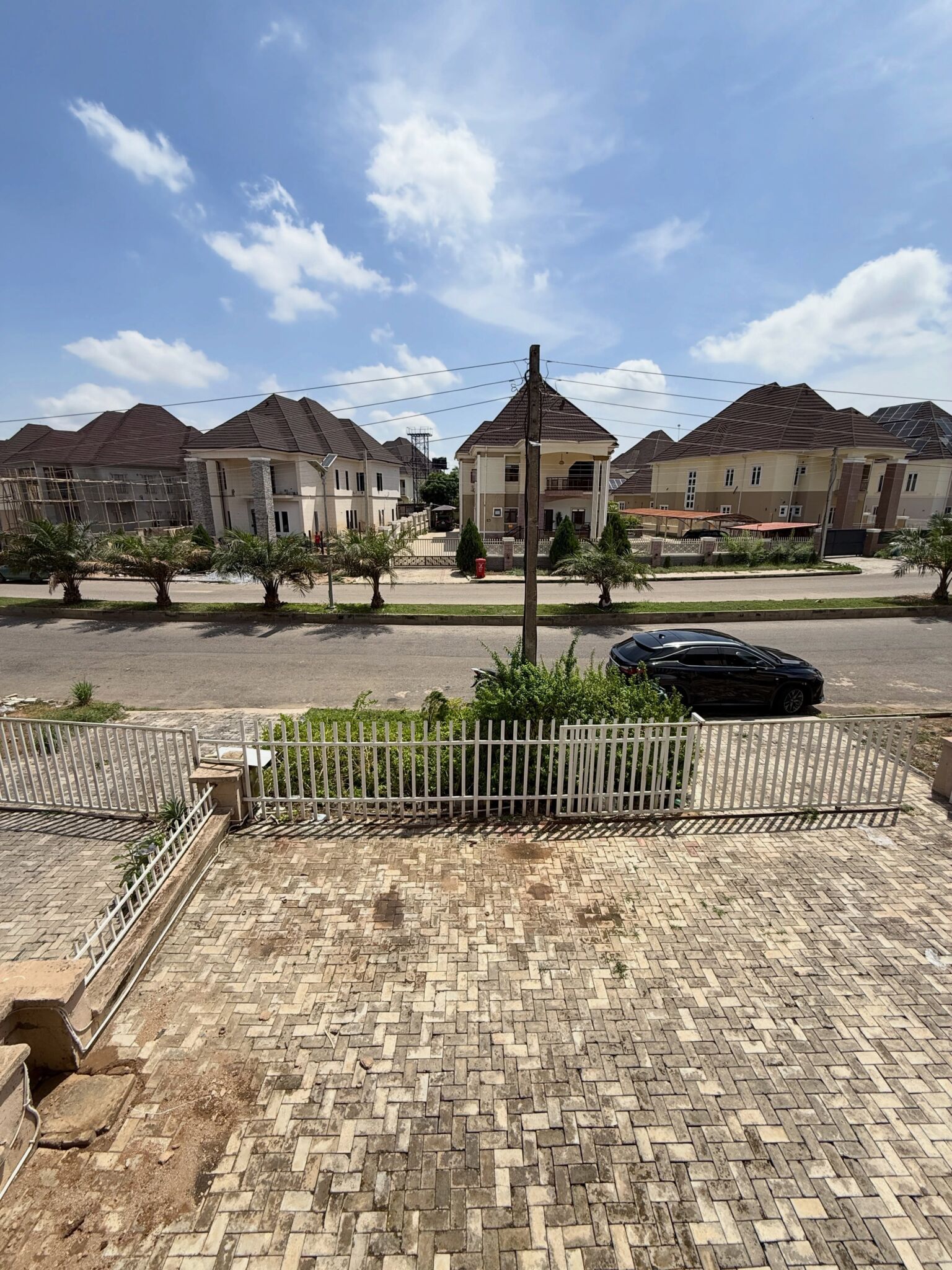 privately gated 4-bedroom terrace duplex in River Park Estate, Airport Road, Abuja