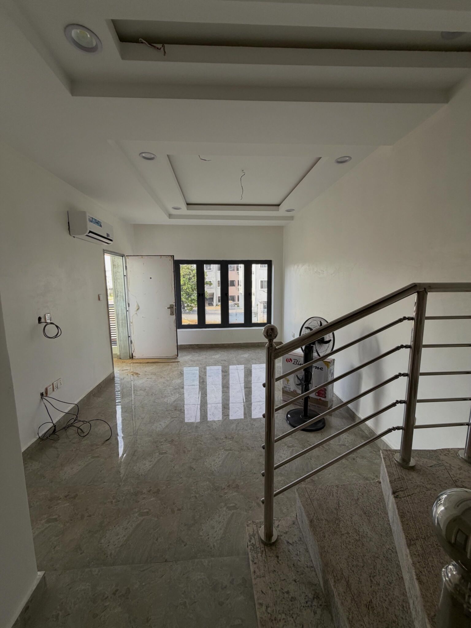 two units of 4-bedroom terrace duplexes and two units of 2-bedroom flats